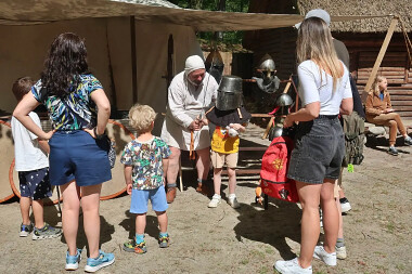 Grodzisko Sopot majówka na Grodzisku - atrakcje dla dzieci - mat. prasowe