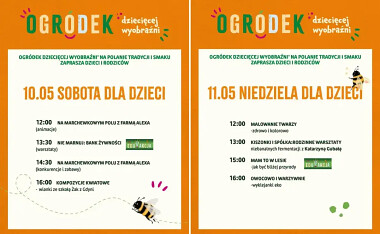 Ogród & Wielka Majówka Gdynia 2025 - atrakcje dla dzieci w sobotę i niedzielę