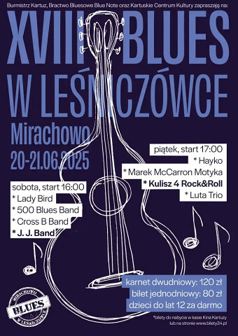 Blues w Leśniczówce Mirachowo 20-21 czerwca 2025