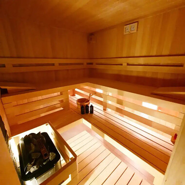Mana Village Barłomino - sauna - kameralny domek na Kaszubach do wynajęcia na weekend, wakacje, wczasy, urlop itd.