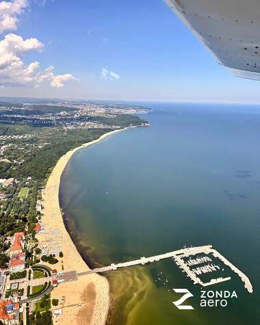 Loty widokowe Trójmiasto - Sopot by Zonda.aero