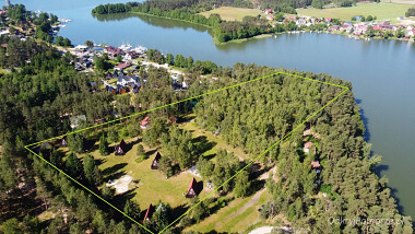 Ośrodek Klif Wdzydze - domki letniskowe nad Jeziorem Jelenie -  na wczasy i wakacje na Kaszubach