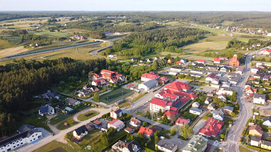 Szemud i pobliska Trasa Kaszubska S6 są połączone węzłem komunikacyjnym