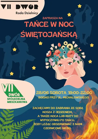 Tańce w Noc Świętojańską 28 czerwca 2025 - Gdańsk VII Dwór