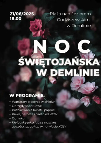 Noc Świętojańska 2025 w Demlinie koło Skarszew