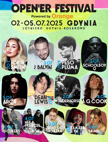 OPEN'ER FESTIVAL 2025 Gdynia Kosakowo