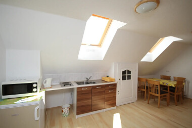 Dworek Łeba - apartament na poddaszu
