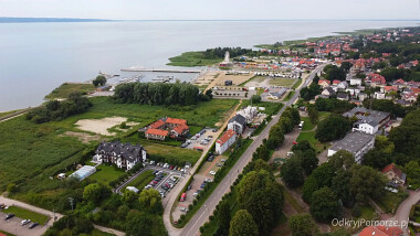 Krynica Morska - port marina - Zalew Wislany
