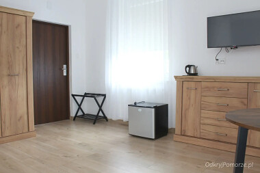 Ośrodek Posejdon Krynica Morska - przestronny, komfortowy  pokój nr 208