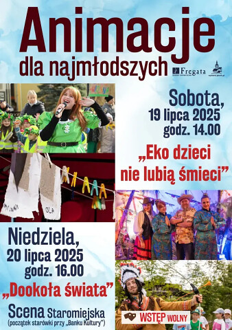 Animacje dla dzieci w ramach Jarmarku św. Jakuba 2025 w Lęborku