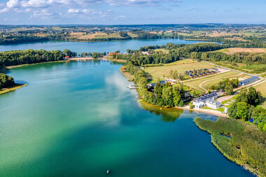 Chmielno - widok na Jezioro Kłodno i Jezioro Białe - fot. Mave Park