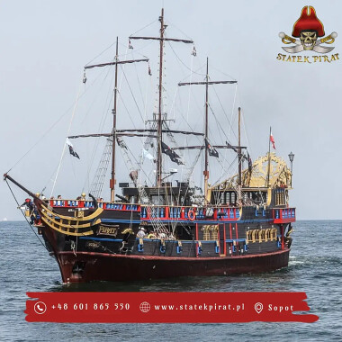 Statek PIRAT Sopot  rejsy  (2)