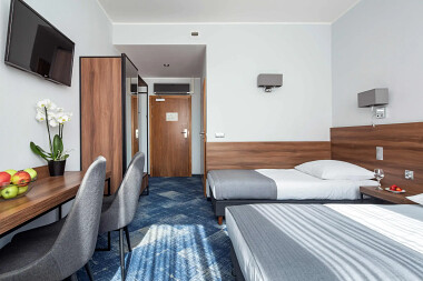 Pokój biznesowy dwuosobowy comfort - Hotel Oliwski z parkingiem, garażem