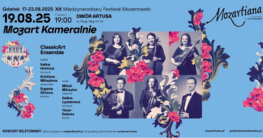 Mozartiana Gdansk 2025 - koncert wtorek 19 sierpnia