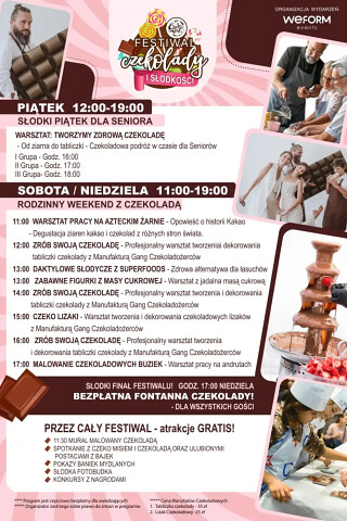 Czeko Fest Gdynia 2025 - warsztaty podczas Festiwalu Czekolady w Gdyni