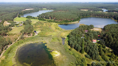 Domek Myśliwski Wąglikowice - 3 jeziora - Mieliste Kramsko Duże i kramsko Małe - do kąpieli