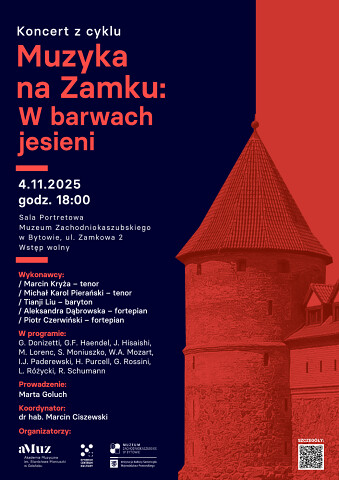 Koncert z cyklu "Muzyka na Zamku" "W barwach jesieni" Bytów 2025