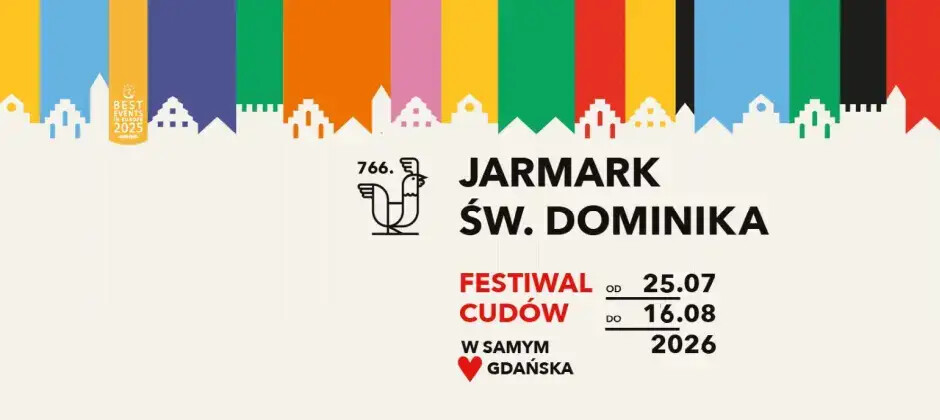 Jarmark św. Dominika Gdańsk 2026