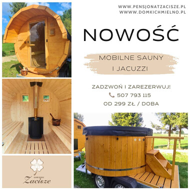 Mobilne SPA Zacisze Chmielno - wypożyczalnia Kaszuby