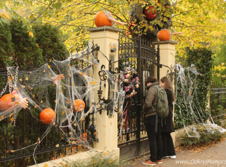Dekoracje na Halloween - Willa Kirsch w Gdańsku