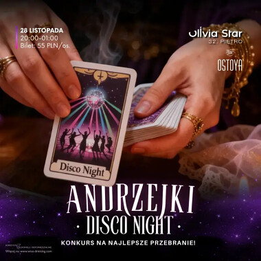 Andrzejki Disco Night 2025 Gdańsk Olivia Star