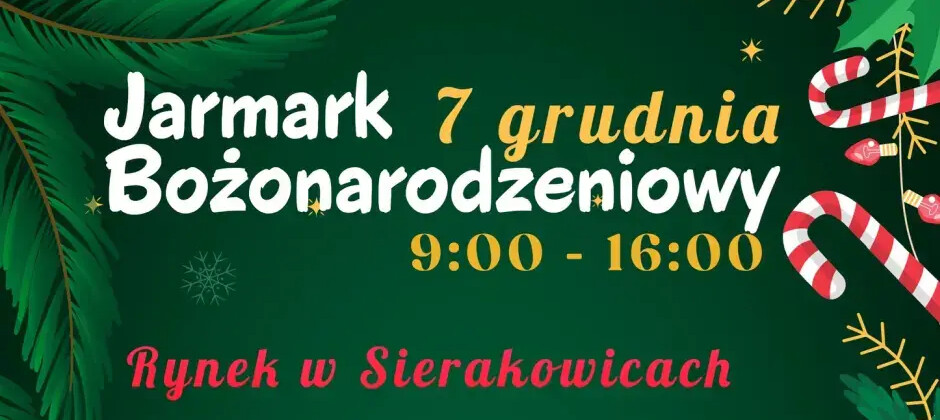 Jarmark Bożonarodzeniowy - Sierakowice 2025