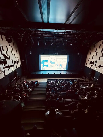 Animafest Gdańsk - podczas projekcji - fot. Międzynarodowy Festiwal Filmów Animowanych w Gdańsku