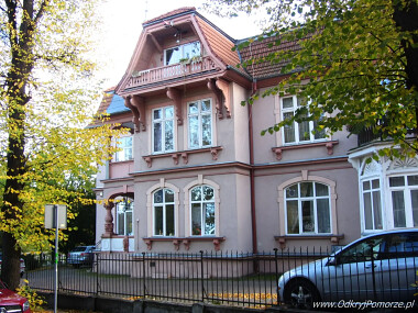 Willa w dzielnicy Aniołki - jedna z wielu pięknych budowli w tej części Gdańska