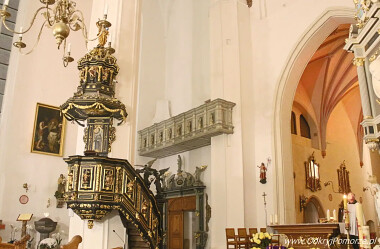 Kościół św. Piotra i Pawła w Gdańsku  - ambona