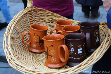 Jarmark Bożonarodzeniowy Gdańsk 2025 - jarmarkowe kubki kolekcjonerskie