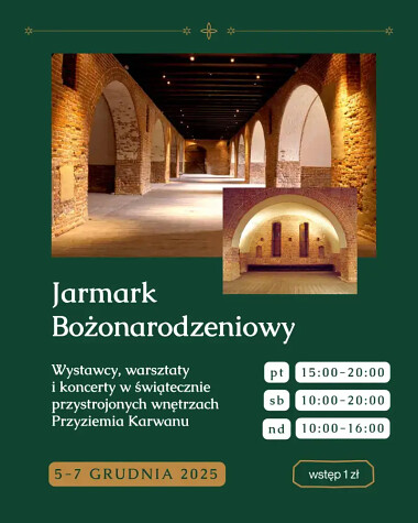 Świąteczny Weekend 7-7 grudnia 2025 na Zamku w Malborku - Jarmark Bożonarodzeniowy