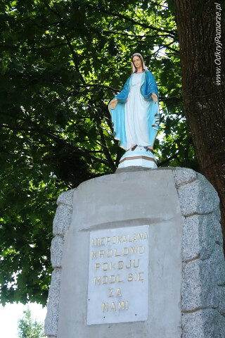 Swołowo - figura sakralna Matki Bożej