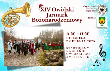 Owidzki Jarmark Bożonarodzeniowy 7 grudnia 2025 - strefa muzyczna
