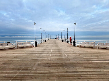 Molo w Brzeźnie po remoncie - fot. UM Gdańsk