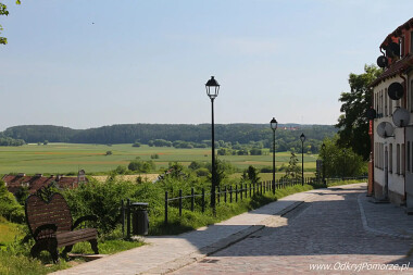 Gniew - ulica Wąska