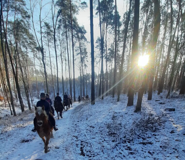 Ferie w siodle 2026 na Kociewiu - zaprasza Szkółka Jeździecka Pasja - Agroturystyka Maciejówka