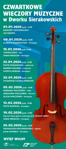Czwartkowe Wieczory Muzyczne - PROGRAM na styczeń i luty 2026
