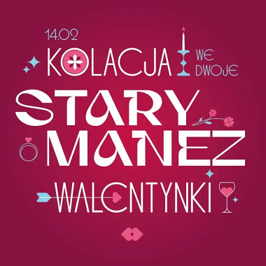 Walentynki 14 lutego w Starym Maneżu w Gdańsku