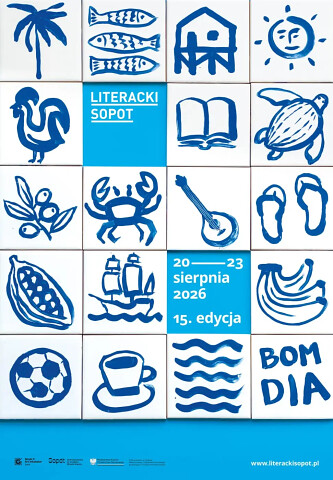 Literacki Sopot 2026 - proj. graf. Anita Wasik