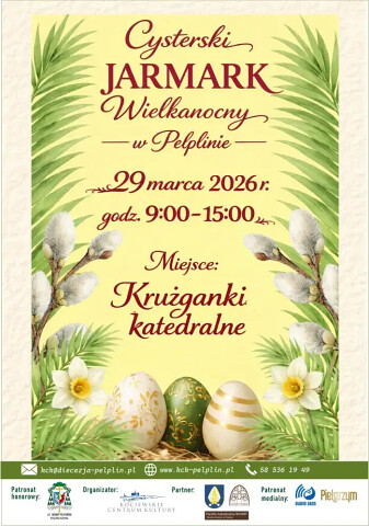 Cysterski Jarmark Wielkanocny 2026 w Pelplinie