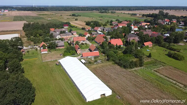 Hala namiotowa w Zagrodzie nr 15 w Swołowie - to tutaj odbędą się Jarmark Wielkanocny, pokazy i konkursy
