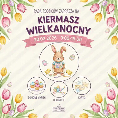 Kiermasz Wielkanocny Gdańsk 20 marca 2026 - SP 76 ul. Jagiellońska 14