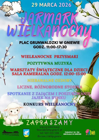 Jarmark Wielkanocny 2026 w Gniewie