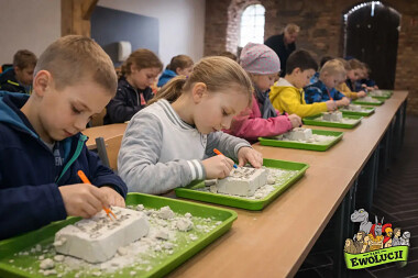 Warsztaty paleontologiczne w Sławutówku - Park Ewolucji zaprasza