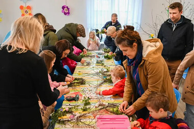 Jarmark Wielkanocny w Rumi - warsztaty rękodzielnicze - fot. UM Rumia