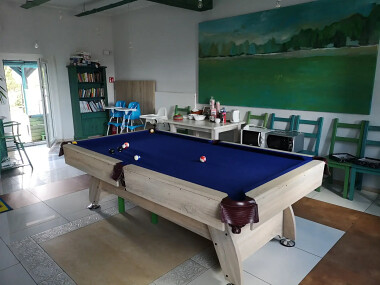 Mięta i Woda - Wdzydze Tucholskie - atrakcje - bilard