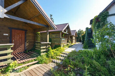 Mięta i Woda - Wdzydze Tucholskie - drewniane domki na Kaszubach do wynajęcia