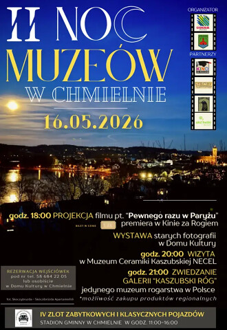 II Noc Muzeów w Chmielnie 2026