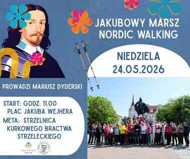 Jakubowy Marsz Nordic Walking - Wejherowo 23 maja 2026