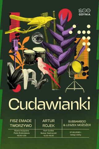 Cudawianki Gdynia 2026 - artyści - Fisz Emade Tworzywo + Artur Rojek + Subbamboo & Leszek Możdżer